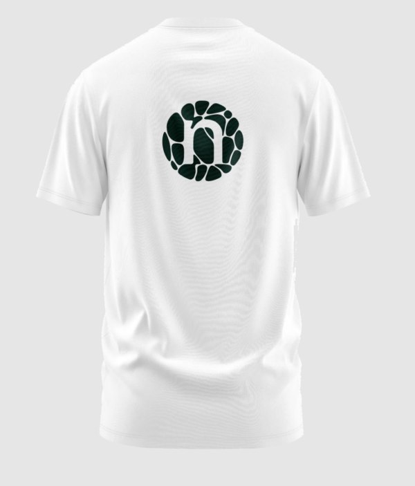 Novonesis shop T shirt White back