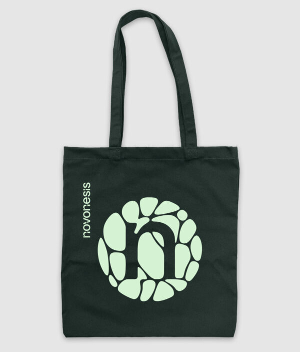 novonesis monogram totebag green