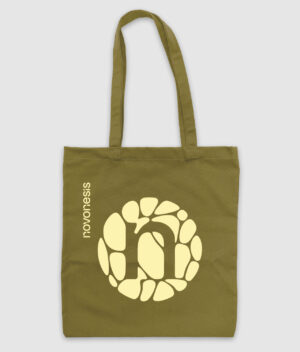 novonesis monogram totebag yellow